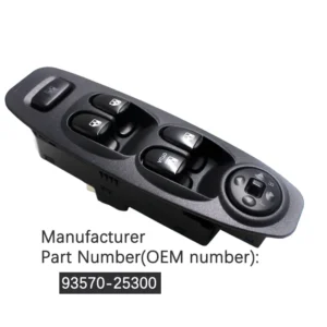 drivers-side-power-window-switch-93570-25300-fits-hyundai-accent-2002-2006 Left Drivers Side Power Window Switch 93570-25300 Fits Hyundai Accent 2002-2006