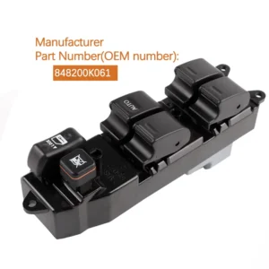 Power Window Switch For 2005-2020 Toyota Hilux Fortuner OEM Replacement 4820-0K061