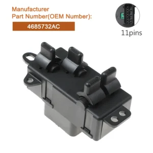 window-switch-for-dodge-caravan-chrysler-voyager-town-country-4685732ac Window Switch For Dodge Grand Caravan Chrysler Voyager Town & Country Replacement 4685732AC