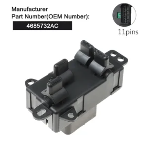 window-switch-for-dodge-grand-caravan-chrysler-town-country-4685732ac Window Switch For Dodge Grand Caravan Chrysler Voyager Town & Country Replacement 4685732AC